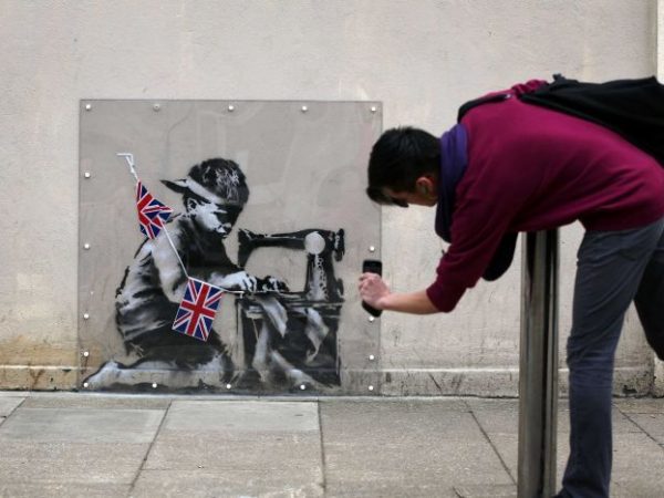 Banksy o artista desconhecido mais conhecido mundialmente