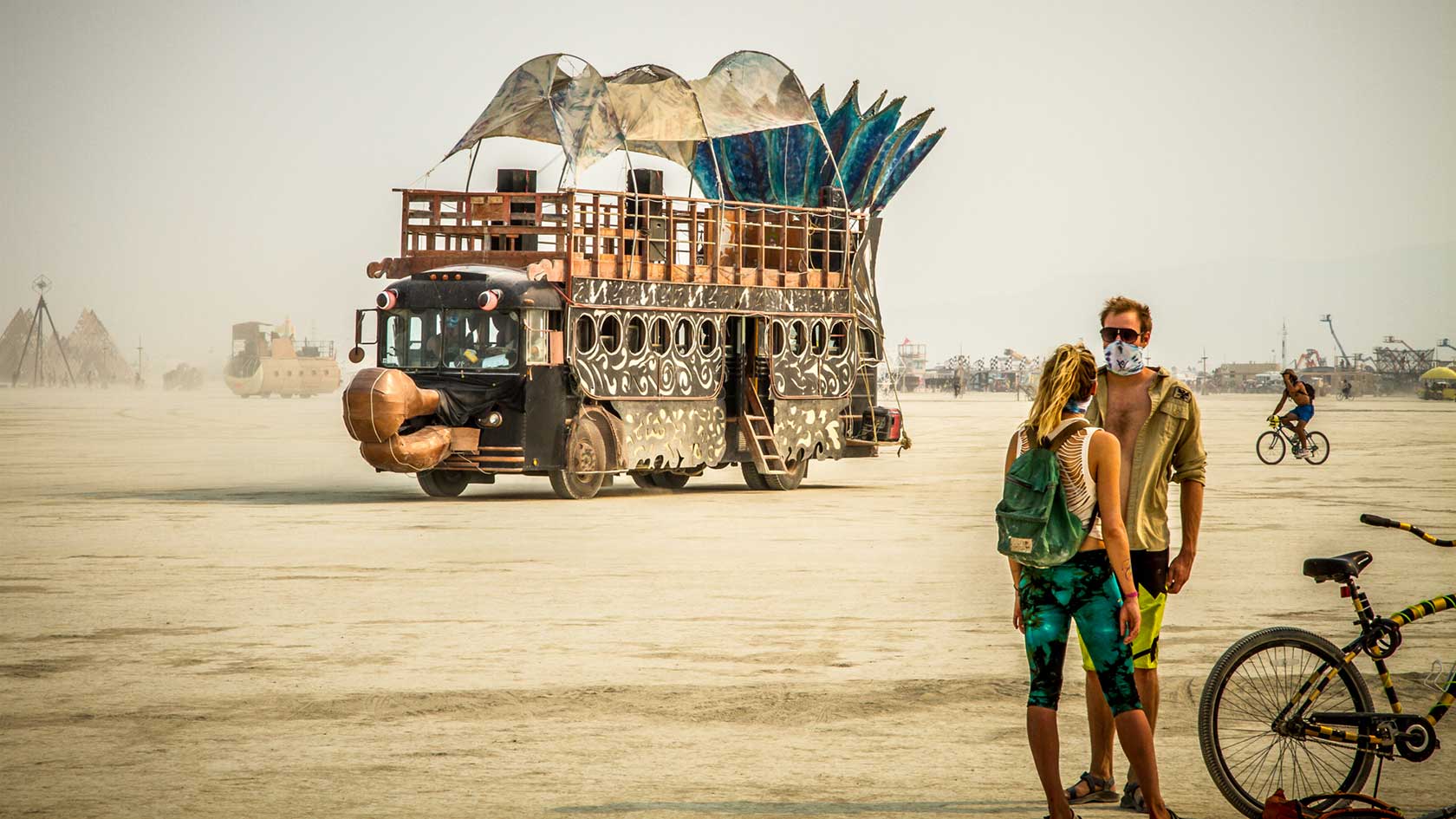 Sand storm party burning man