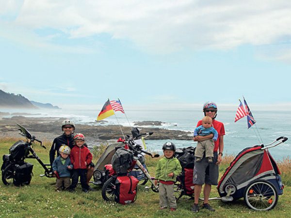 De bicicleta pelo mundo *(com os filhos!)*