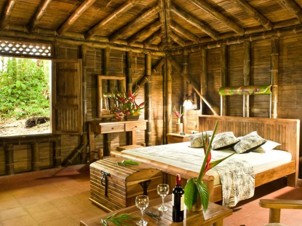 Que tal construir uma casa utilizando bambus?!