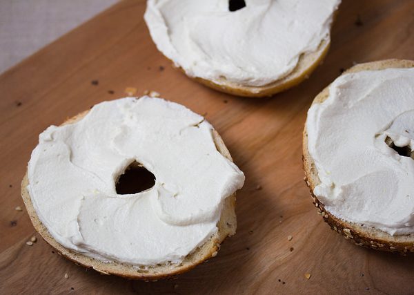 “Cream cheese” vegano de castanha de caju