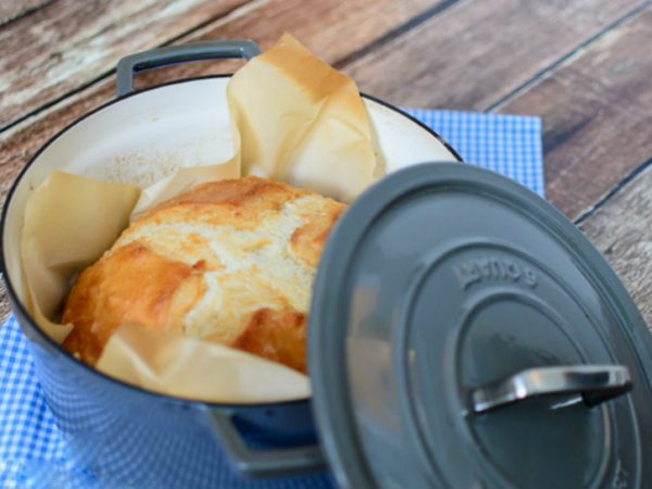 Receita de família: Pão simples na panela