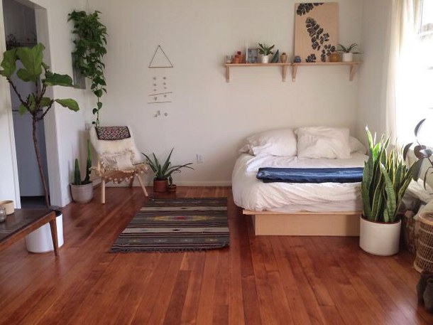 design-amazing-bed-bedroom-cool-girl-green-grunge-nature-plants-room