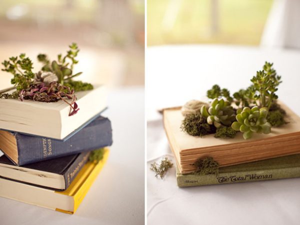 Faça você mesmo: aprenda a transformar um livro sem uso em um lindo vaso!