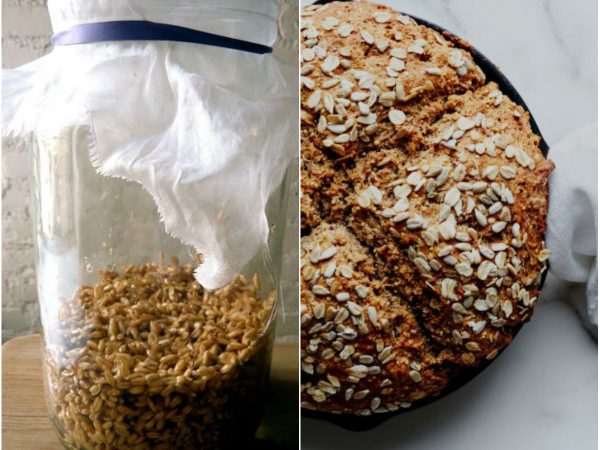 Aprenda como preparar pão de trigo germinado