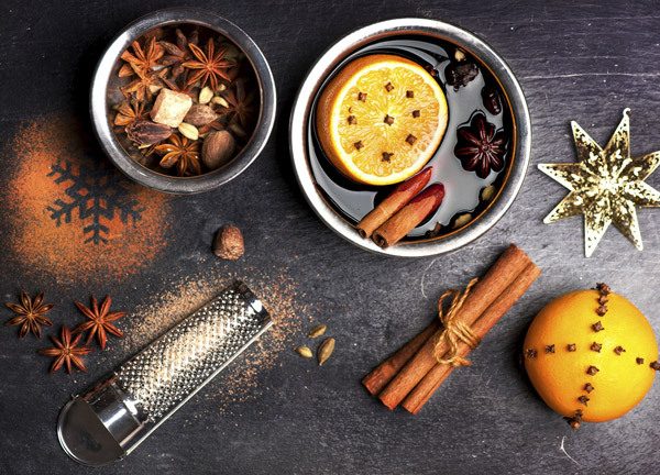 Receita deliciosa de vinho quente com especiarias