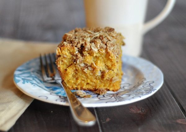 Torta vegana de doce de batata doce