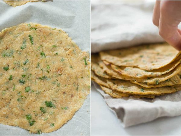 Receita de tortilha de couve-flor