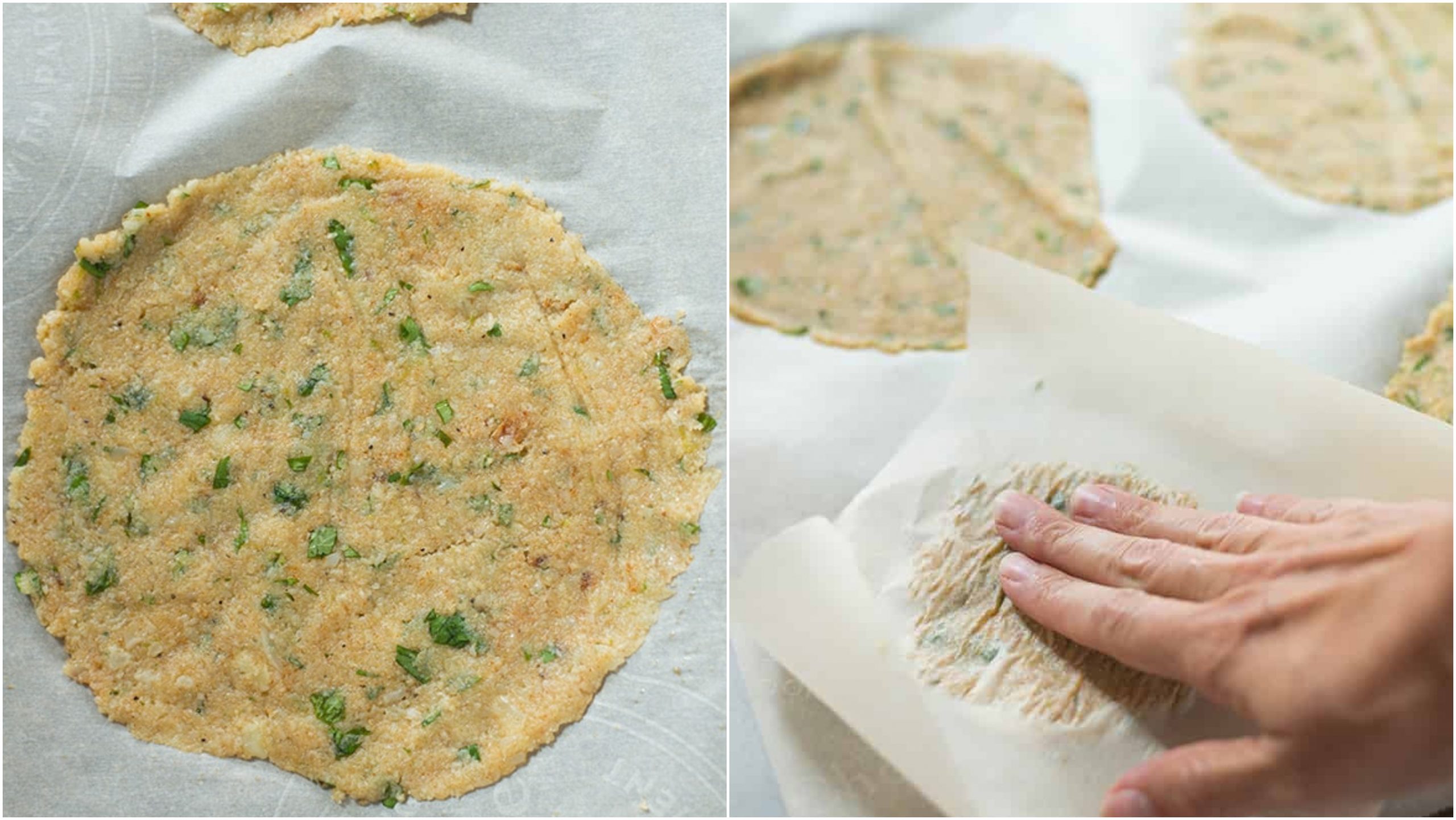 tortilha de couve flor