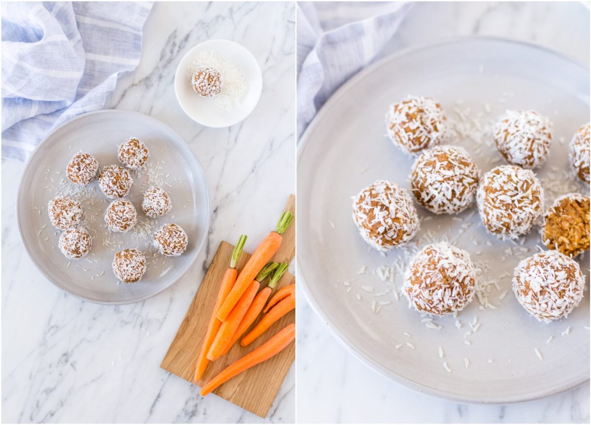 bolinha energética de cenoura