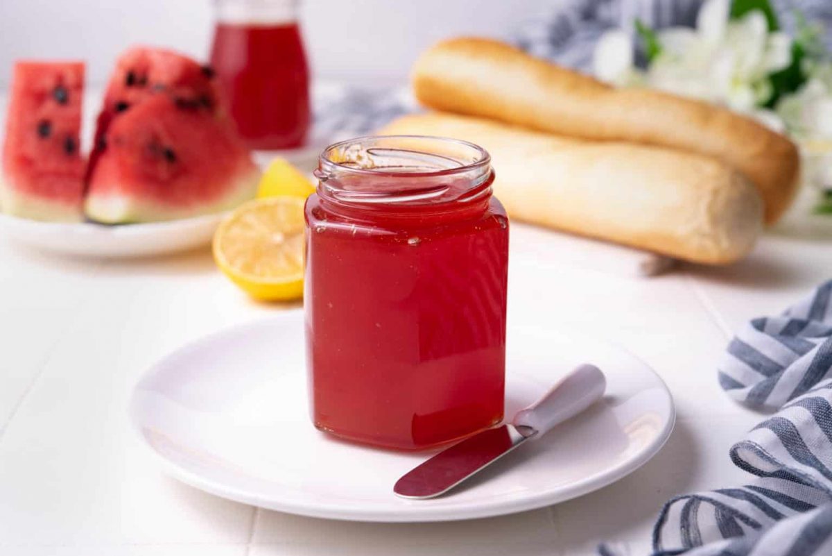 Conserva para suco de melancia